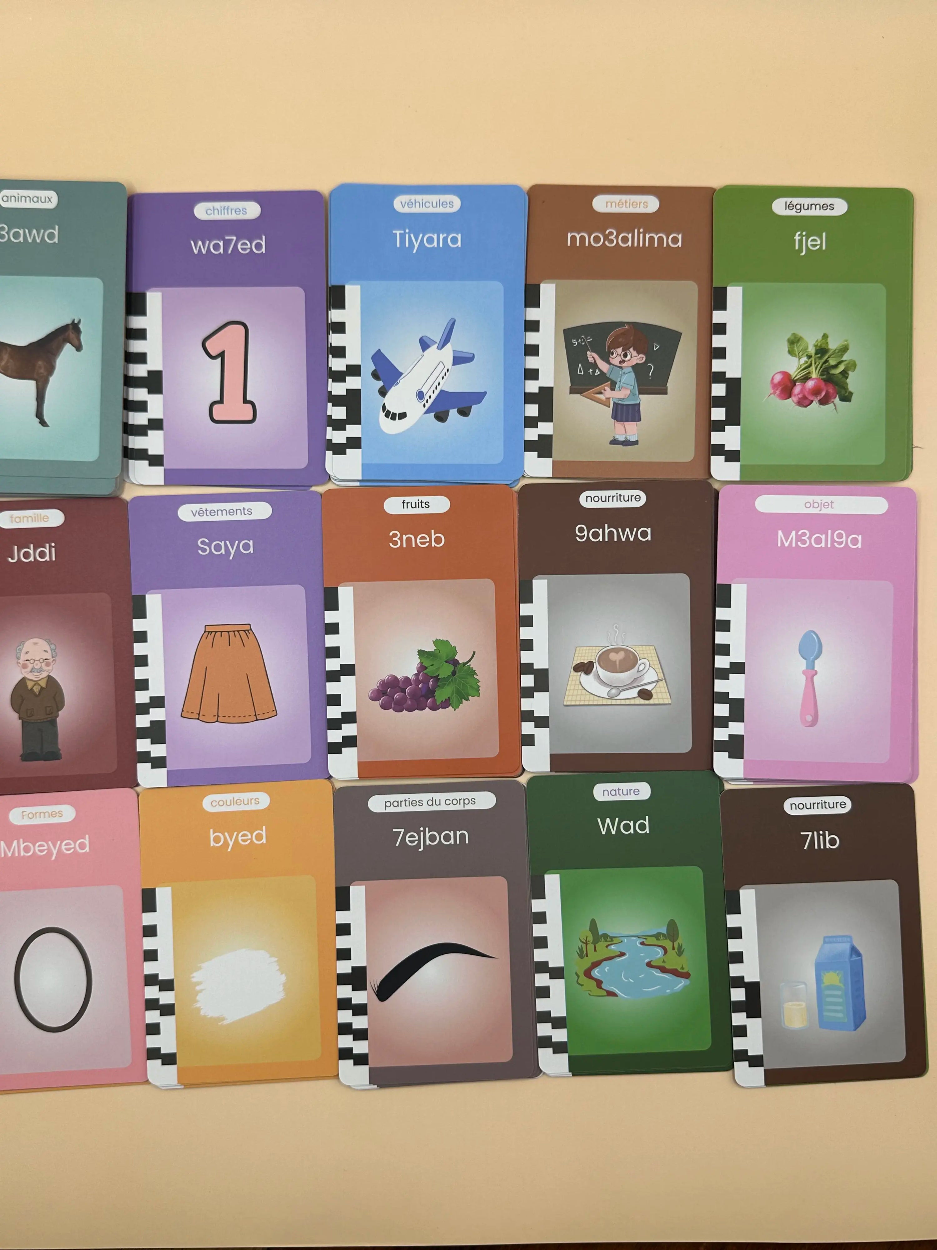 jeu audio enfant apprends le darija